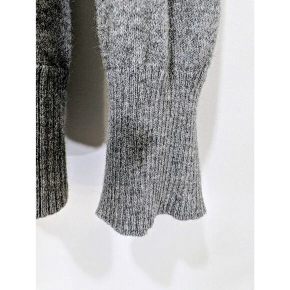 Chaser Gray Skull Knit Sweater Cotton Cashmere Size Small - Picture 6 of 6